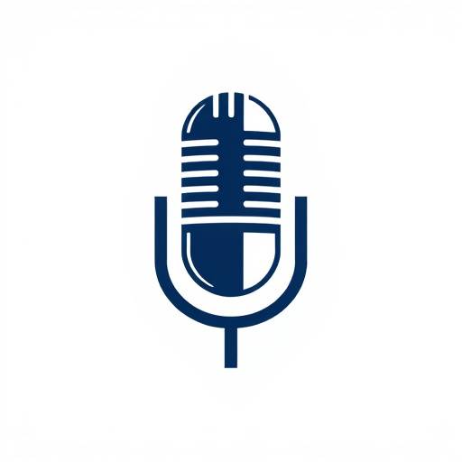 Logotipo da Escola de Dic√§√£o Voz Clara: Um microfone estilizado.