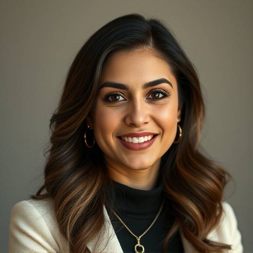 Retrato de Amanda Oliveira, especialista em comunica√§√£o n√£o-verbal e linguagem corporal.